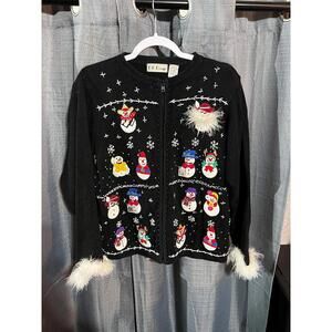 Vintage snowman /winter/ Christmas Sweater